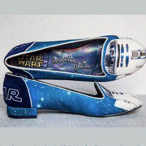 Irregular Choice Star Wars R2 D2 Flats Size 8